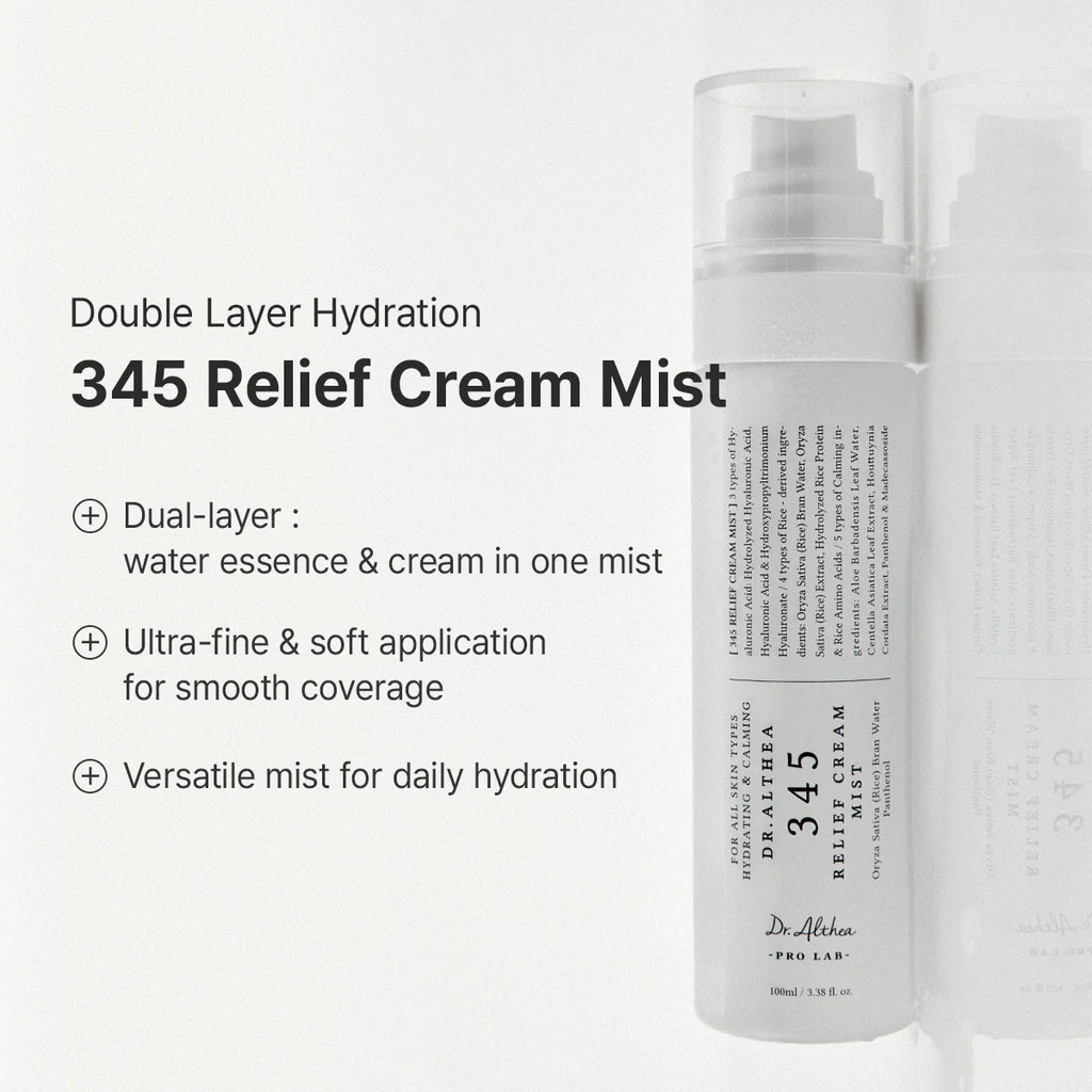 Dr.Althea 345 Relief Cream & Mist Duo