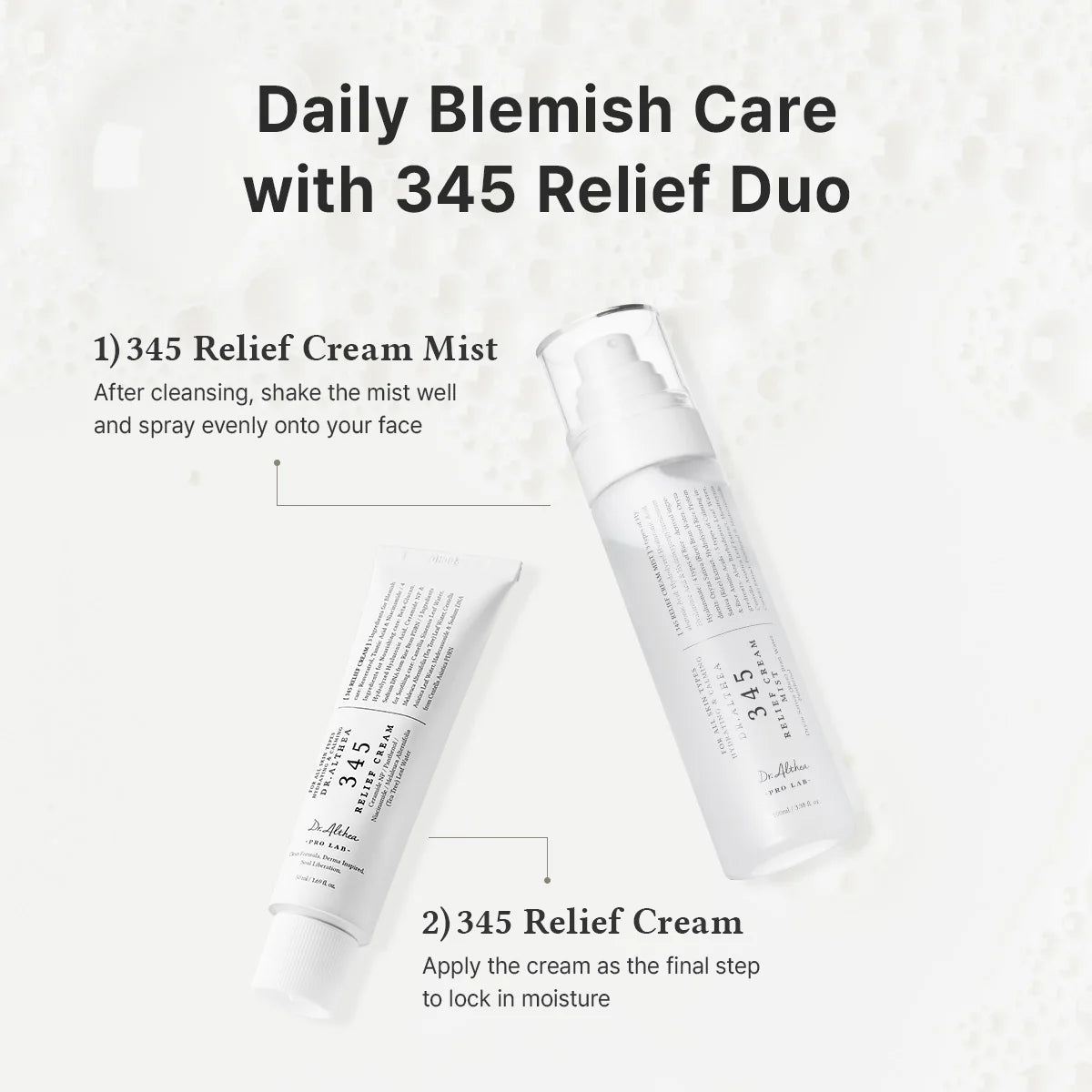 Dr.Althea 345 Relief Cream & Mist Duo