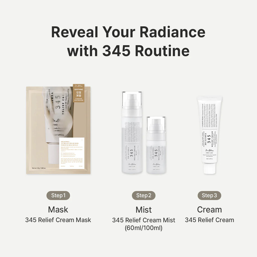 Dr.Althea 345 Relief Cream & Mist Duo