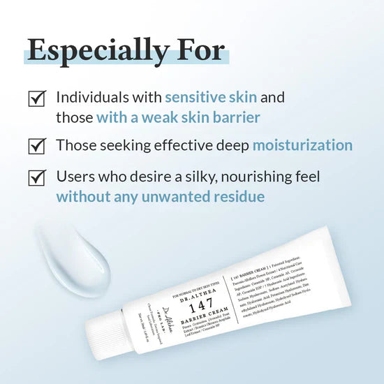 Dr.Althea 147 Barrier Cream for senstive skin
