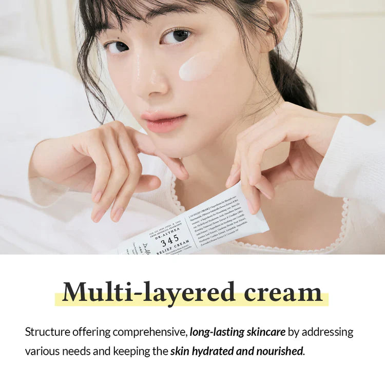 Dr Althea 345 Relief Cream soothing moisturizer texture